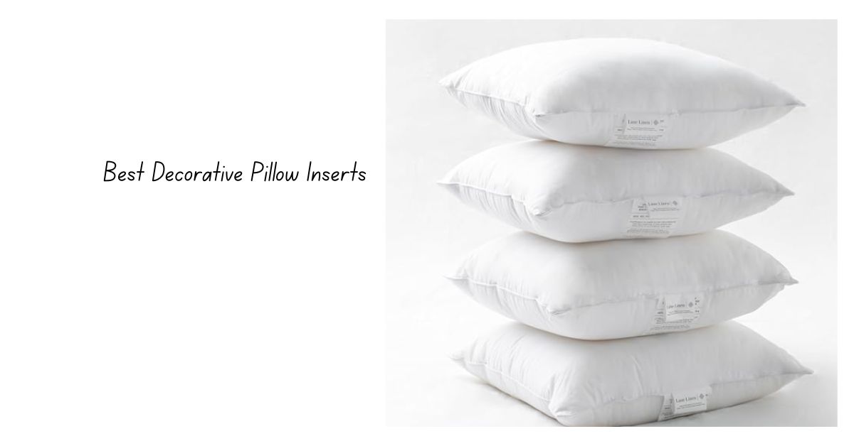 You are currently viewing Best Decorative Pillow Inserts